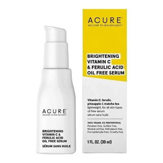 Acure Brightening Vitamin C & Ferulic Acid Oil Free Serum For Face