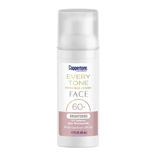 Coppertone Every Tone Invisible Finish Face Sunscreen SPF 60+