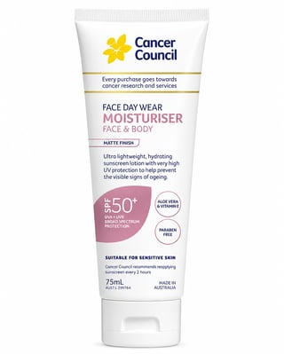 캔서 카운슬 페이스 데이웨어 모이스처라이저 인비저블 SPF50+