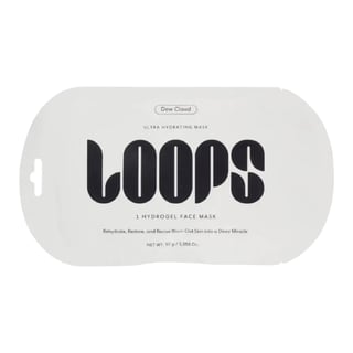 Loops Dew Cloud Ultra Hydrating Hydrogel Face Mask