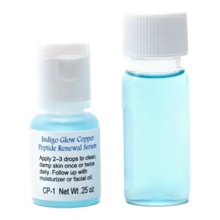 Garden of Wisdom Indigo Glow Copper Peptide Renewal Serum