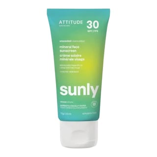 ATTITUDE Sunly Mineral Face Sunscreen SPF 30