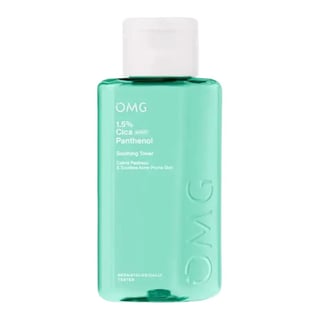 OMG Beauty 1.5% CicaBoost Panthenol Soothing Toner
