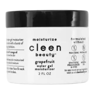 cleen beauty Water Gel moisturizer with Grapefruit