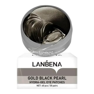 LANBENA Gold Black Pearl Hydra-Gel Eye Patches