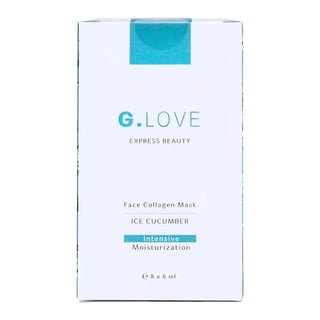 G.LOVE Face Mask With Collagen And Hyaluronic Acid Ice Cucumber