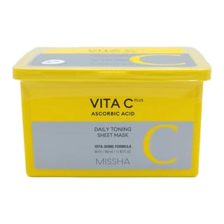 Missha Vita C Plus Daily Toning Sheet Mask