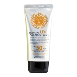 3W Clinic Intensive UV Sunblock Cream SPF50+ PA+++