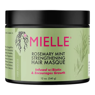 Mielle Organics Strengthen Moisturize Nourish Hair Mask w/ Biotin, Rosemary, Coco Oil, & Honey