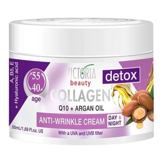 Victoria Beauty Collagen Q10 & Argan Oil Anti-Wrinkle Cream