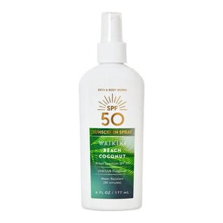 Bath & Body Works Waikiki Beach Coconut SPF 50 Spray