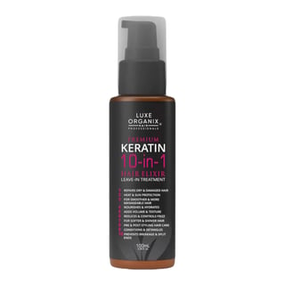 Luxe Organix Premium Keratin 10-In-1 Hair Elixir Leave-In Treatment
