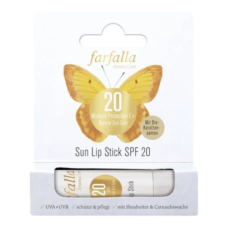 Farfalla Medium Protection E+ Sun Lip Stick SPF 20
