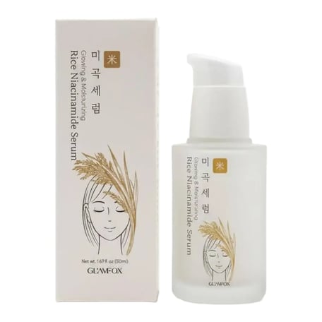 GLAMFOX Rice Niacinamide Serum