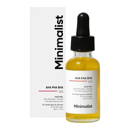 Minimalist AHA PHA BHA 32% Face Peel