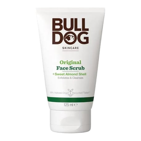BULLDOG Original Face Scrub + Sweet Almond Shell
