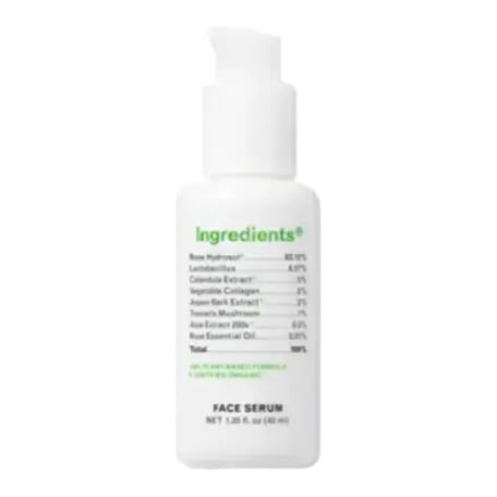 Ingredients Rose Face Serum