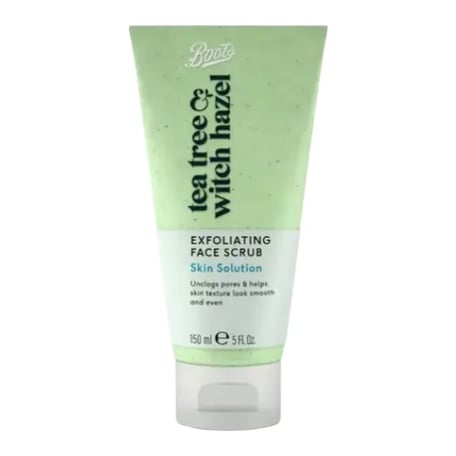 Boots Tea Tree & Witch Hazel Exfoliating Face Scrub