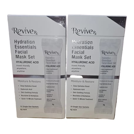 ReviveRX Hydration Essentials Facial Mask Set