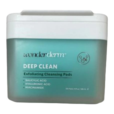 Wonderderm Deep Clean Exfoliating Cleansing Pads