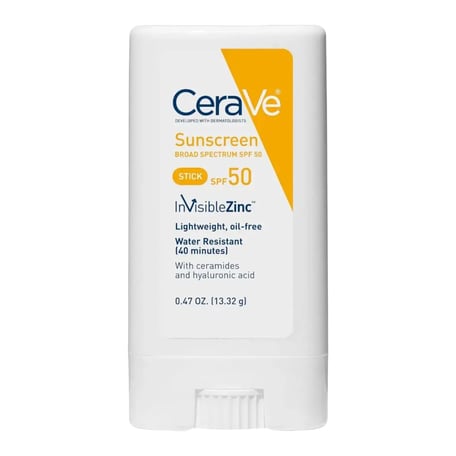 CeraVe Invisible Zinc Sunscreen Stick SPF 50