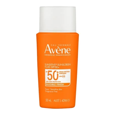 Avène Sunsitive Sunscreen Fluid SPF 50+