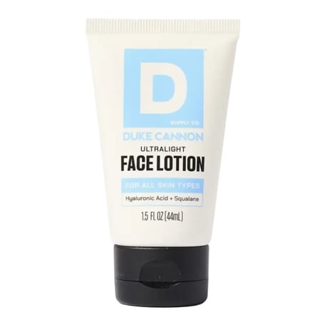 Duke Cannon Ultralight Face Lotion