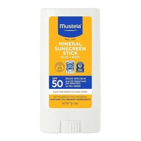 Mustela Mineral Sunscreen Stick SPF 50