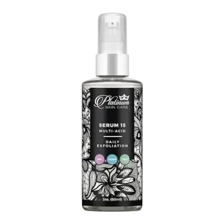 Platinum Skincare Serum 15 Multi-Acid