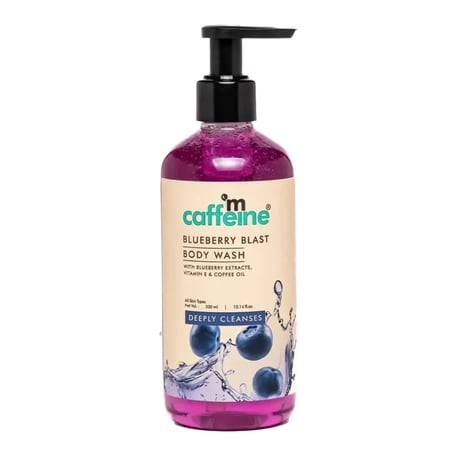 mCaffeine Blueberry Blast Body Wash
