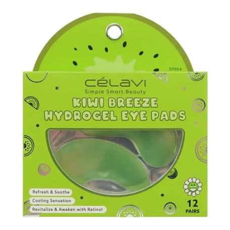 Celavi Kiwi Breeze Hydrogel Eye Pads