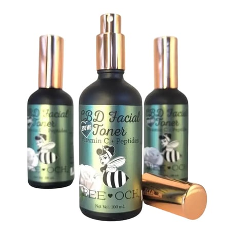 Bee-Och CBD Facial Toner
