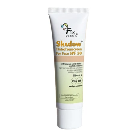 Fixderma Skincare Shadow Tinted Sunscreen SPF 50+