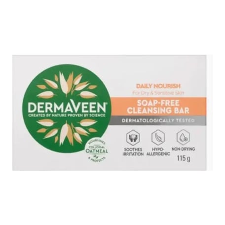 Dermaveen デイリー ナリッシュ ソープフリー クレンジングバー