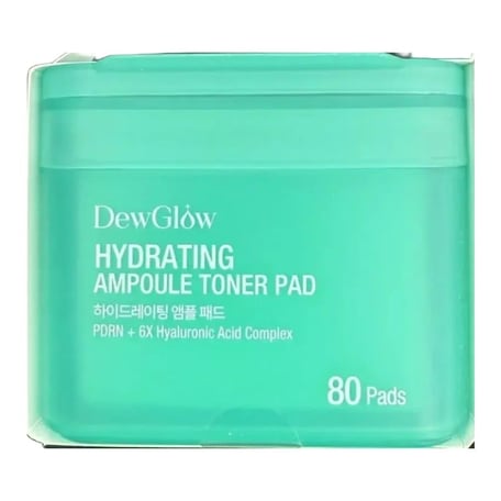 DewGlow Hydrating Ampoule Toner Pad