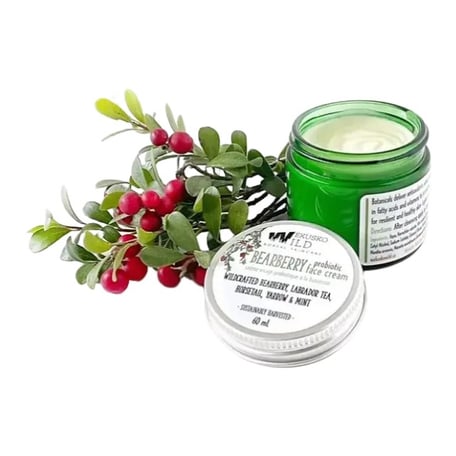 Wekusko Wild Bearberry Probiotic Face Cream