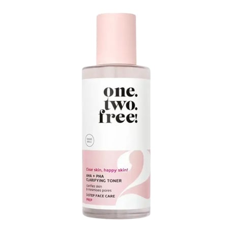 One. Two. Free! AHA + PHA Clarifying Toner
