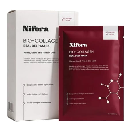 Nifora قناع Bio Collagen Real Deep