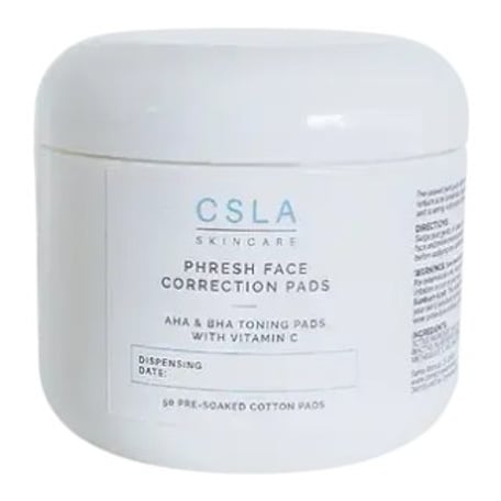CSLA Skincare Phresh Face Correction Pads