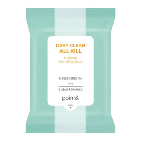 Point& Deep Clean All Kill Makeup Cleansing Tissue