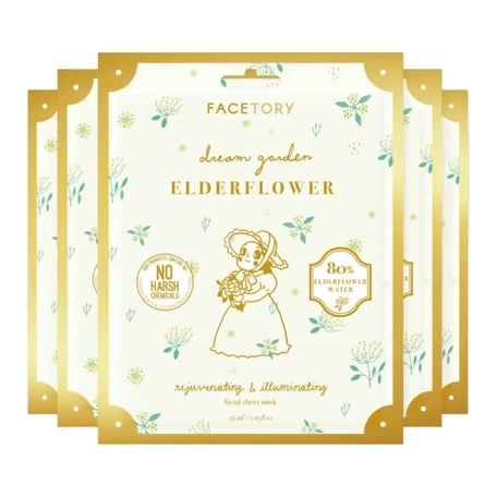 Facetory Dream Garden Elderflower Mask