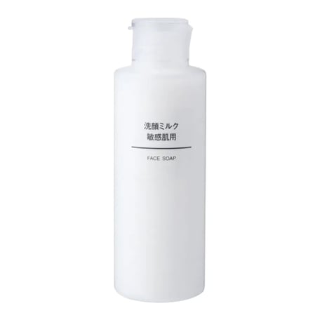 Muji Sensitive Skin Face Soap Milk