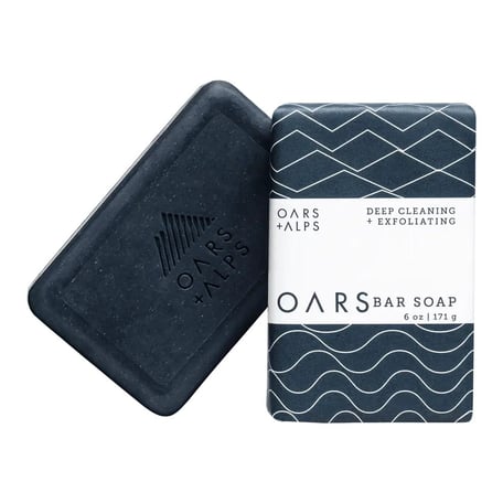 Oars + Alps Blue Charcoal Oars Bar Soap