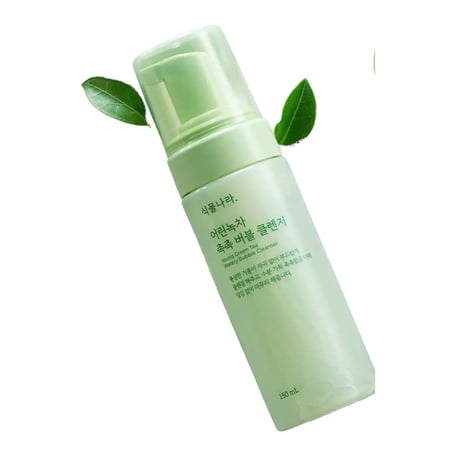 Shingmulnara Young Green Tea 水感泡沫潔面乳