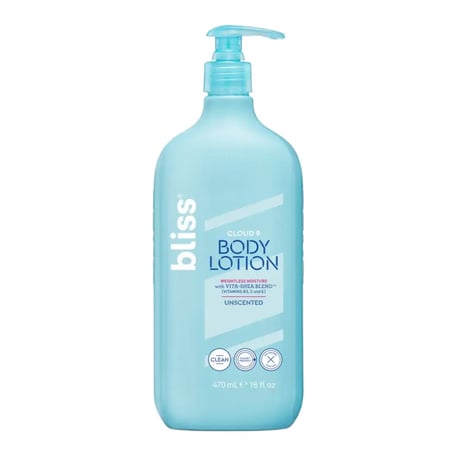 Bliss Unscented Cloud 9 Body Lotion