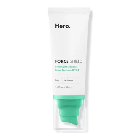 Hero Cosmetics Force Shield Superlight Sunscreen SPF 30