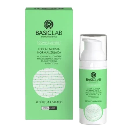 BasicLab Light Normalizing Emulsion With 3% Noni Stem Cell Complex