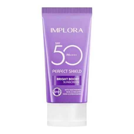 Implora Perfect Shield Bright Boost Sunscreen SPF 50