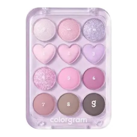 COLORGRAM لوحة ظلال العيون Pin Point