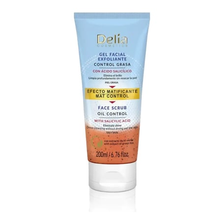 Delia Cosmetics Oil Control Face Scrub